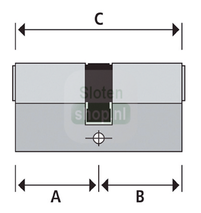 standaard cilinder 30/30
