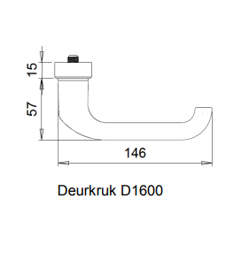 Tekening kruk d1600