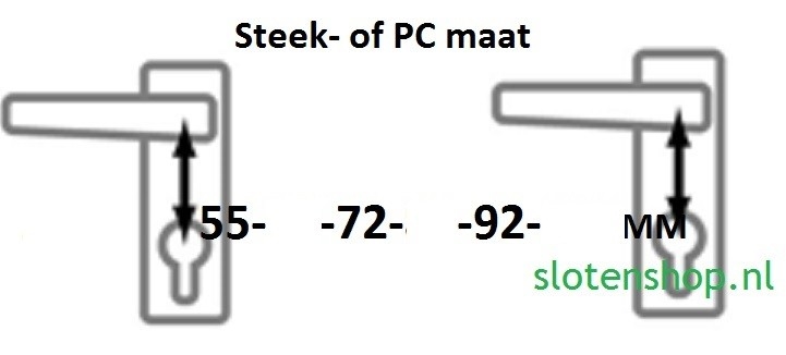 binnen 55-72-92 schild